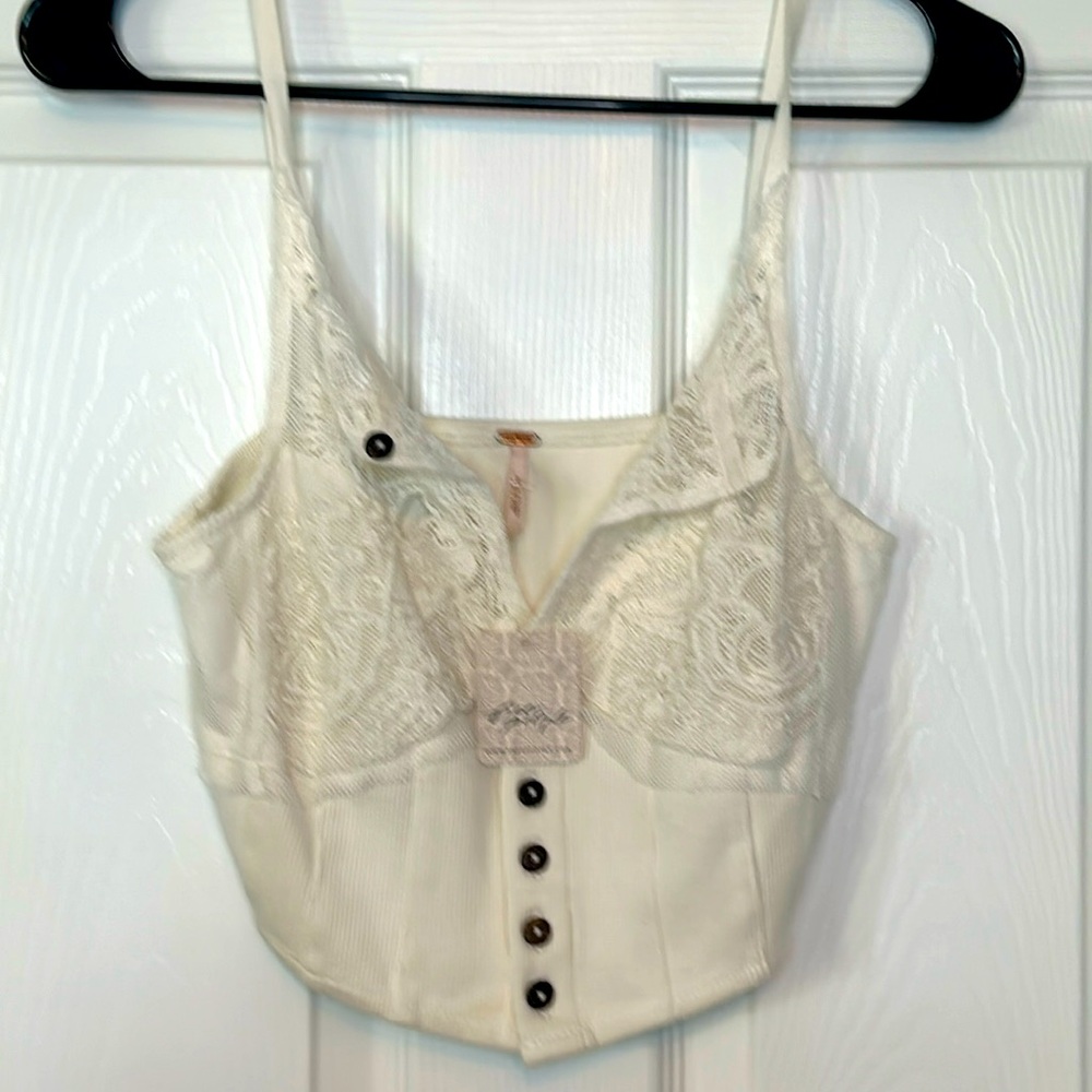 Free People Lace Tank